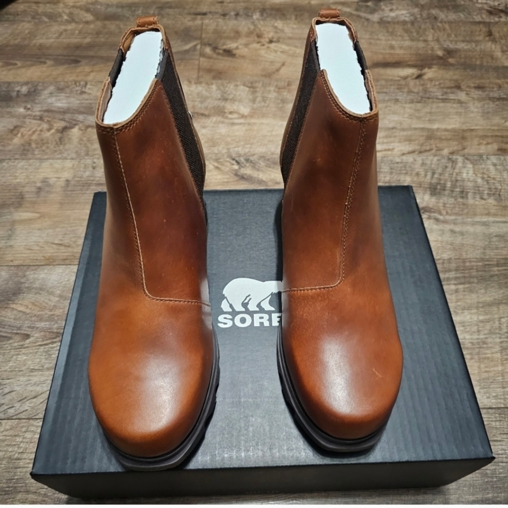 Sorel Joan Arctic wedge III WP boots women's size 11 - Picture 3 of 10